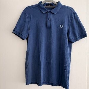 Fred Perry Navy Polo Shirt for Men
